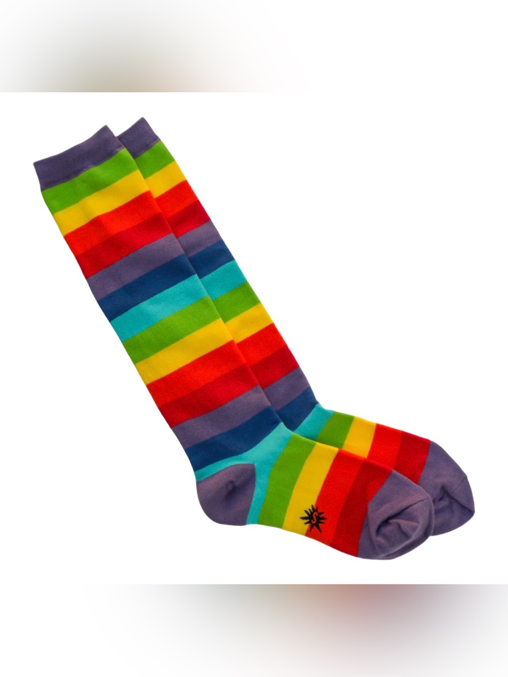 NEW Sock it To Me “Radiant Rainbow” Knee High - Shoe Size 5-10